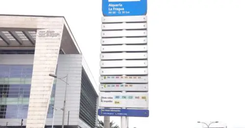 PARADERO SITP ALQUERIA LA FRAGUA  088A09 BOGOTÁ